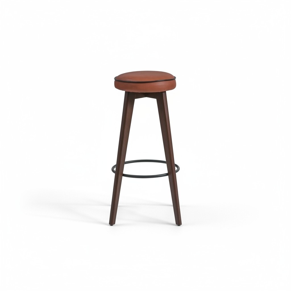 Braun Barhocker Design Möbel Modern Einrichtung Bar Stühle Esszimmer