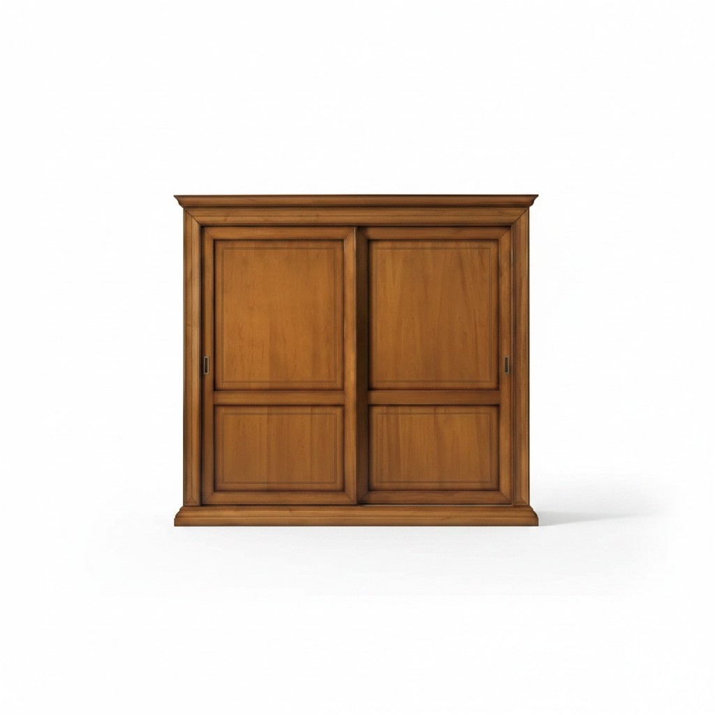 Brauner Klassischer Luxus Kleiderschrank Schlafzimmermöbel Design