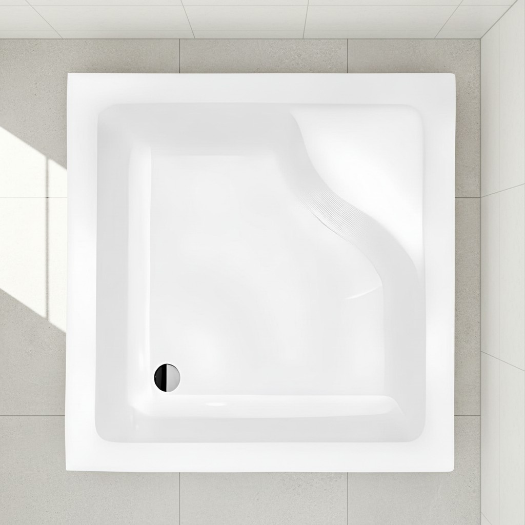 Brausewanne Dusche Duschtasse Ablaufgarnitur Ablauf Duschwanne Acrylwanne Flach