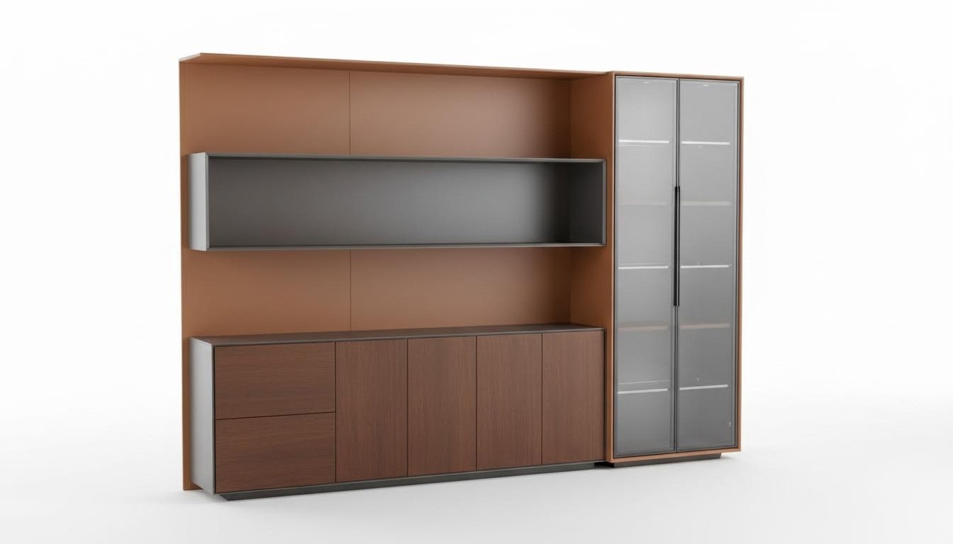 Bücher Akten Schrank Regal Wand Kanzlei Praxis Firmen Büro Möbel Regale