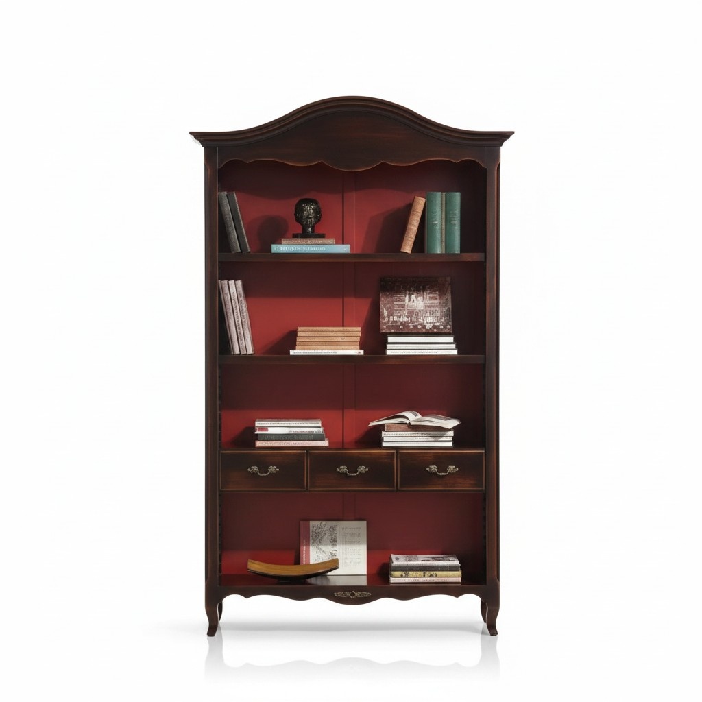 Bücher Schrank Italienische Möbel Regal Holz Schränke Regale Anrichte
