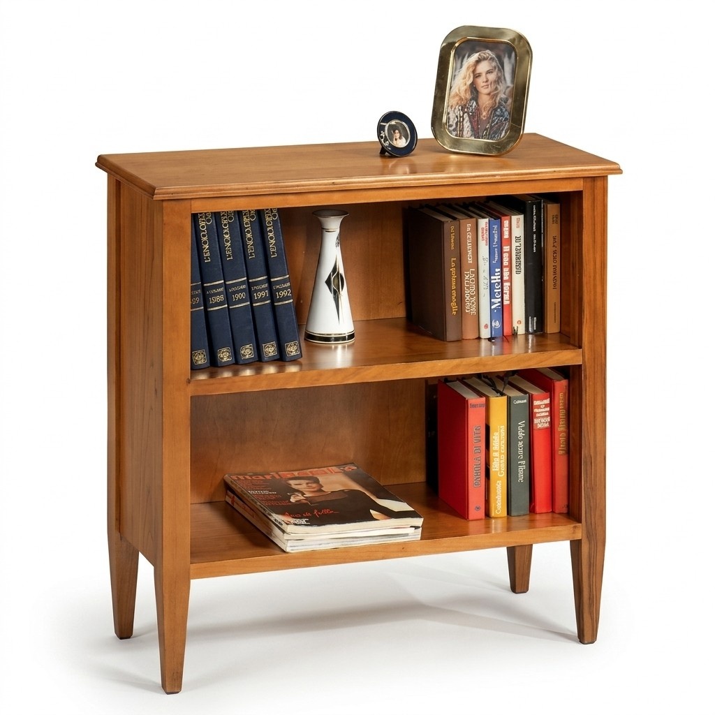 Bücherregal braun Vitrinenschrank Bücherschrank Vitrine Bücherregal Regale Neu