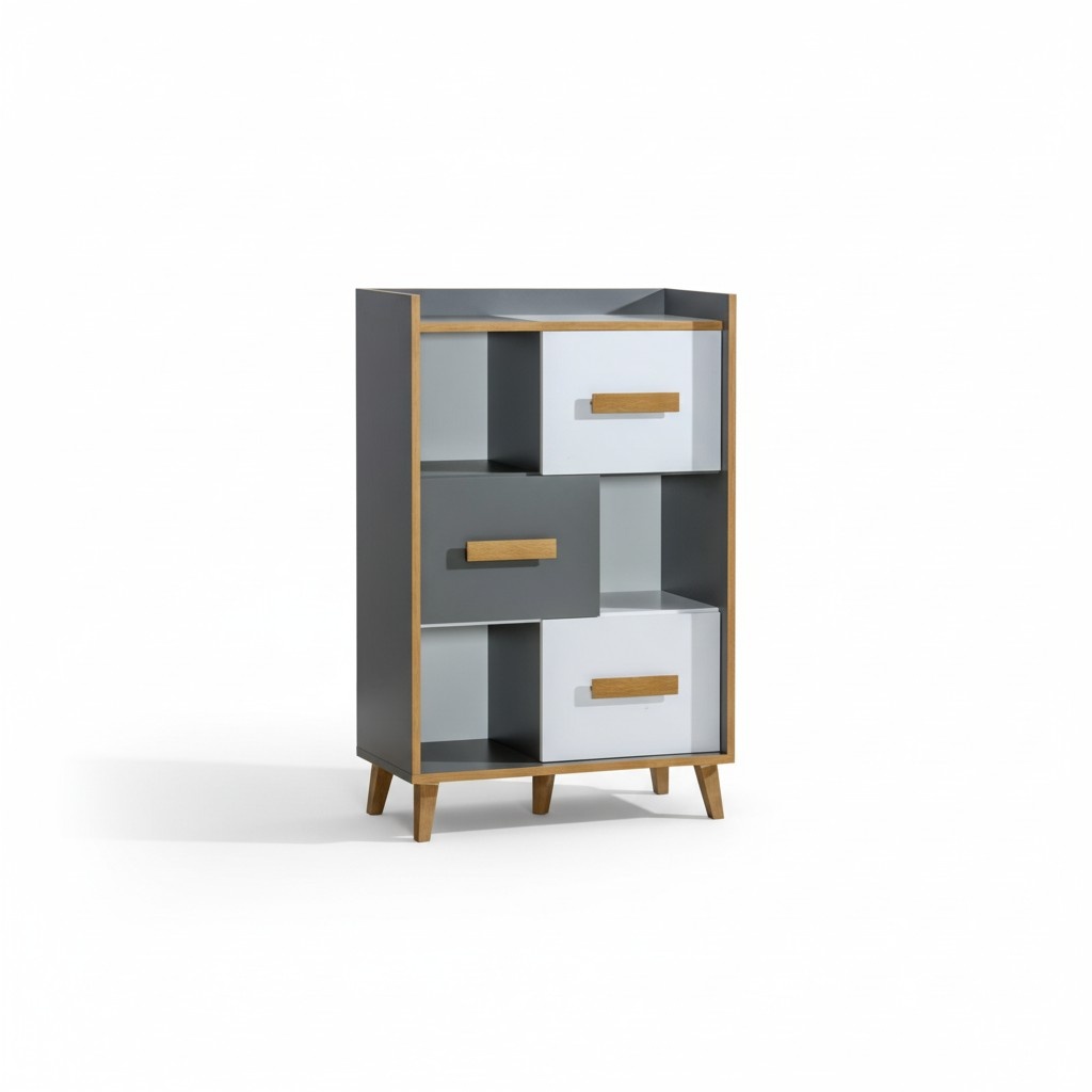 Bücherregal Regal Kommode Wand Schrank Kommoden Regale Aufbewahrung