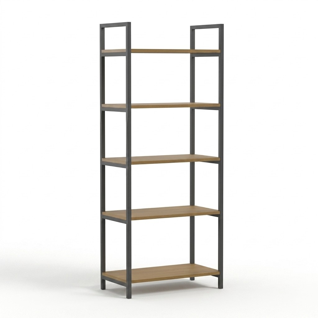 Bücherregal Regale Hochregal Bücherschrank Ablagefläche Holzgestell