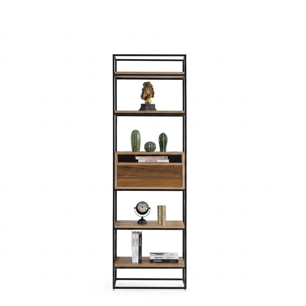 Bücherregal Wandregal Neu Schrank Büro Standregal Regale Holz Regal
