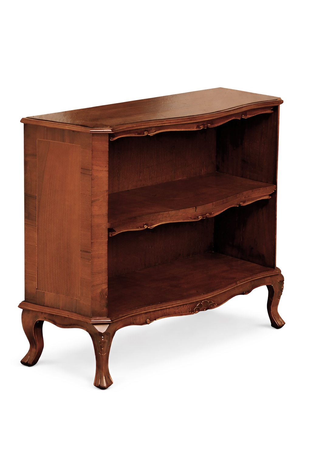 Bücherschrank Schrank Regal Echtholz Möbel Vitrine Büro Einrichtung Möbel Neu