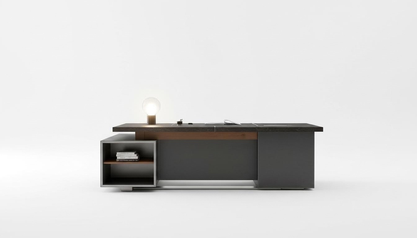 Büro Arbeit Zimmer Set Sessel Tisch Komplett Möbel 3tlg Einrichtung Schreibtisch