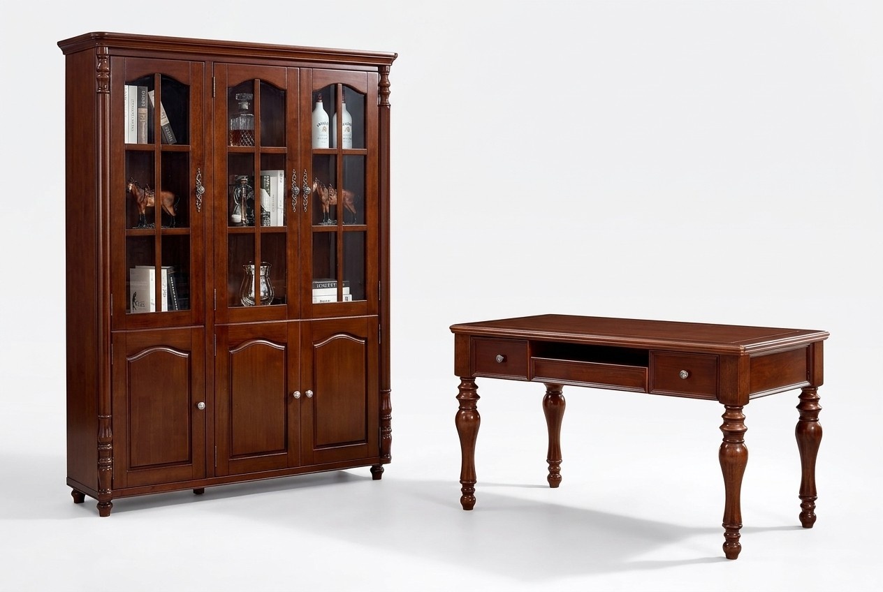 Büro Schreibtisch Armlehnenstuhl Arbeitszimmer Büro Einrichtung Möbel