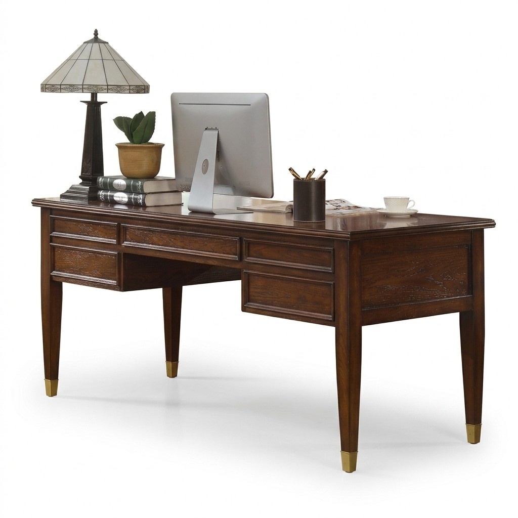 Büro Firmen Kanzlei Praxis Möbel Luxus Schreibtisch Hochwertige Schreibtische