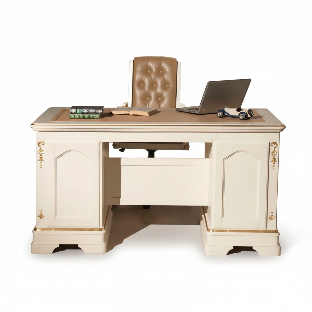 Bürotisch Bürostuhl Chef Schreibtisch Arbeitszimmer Schubladen Büro Exclusive