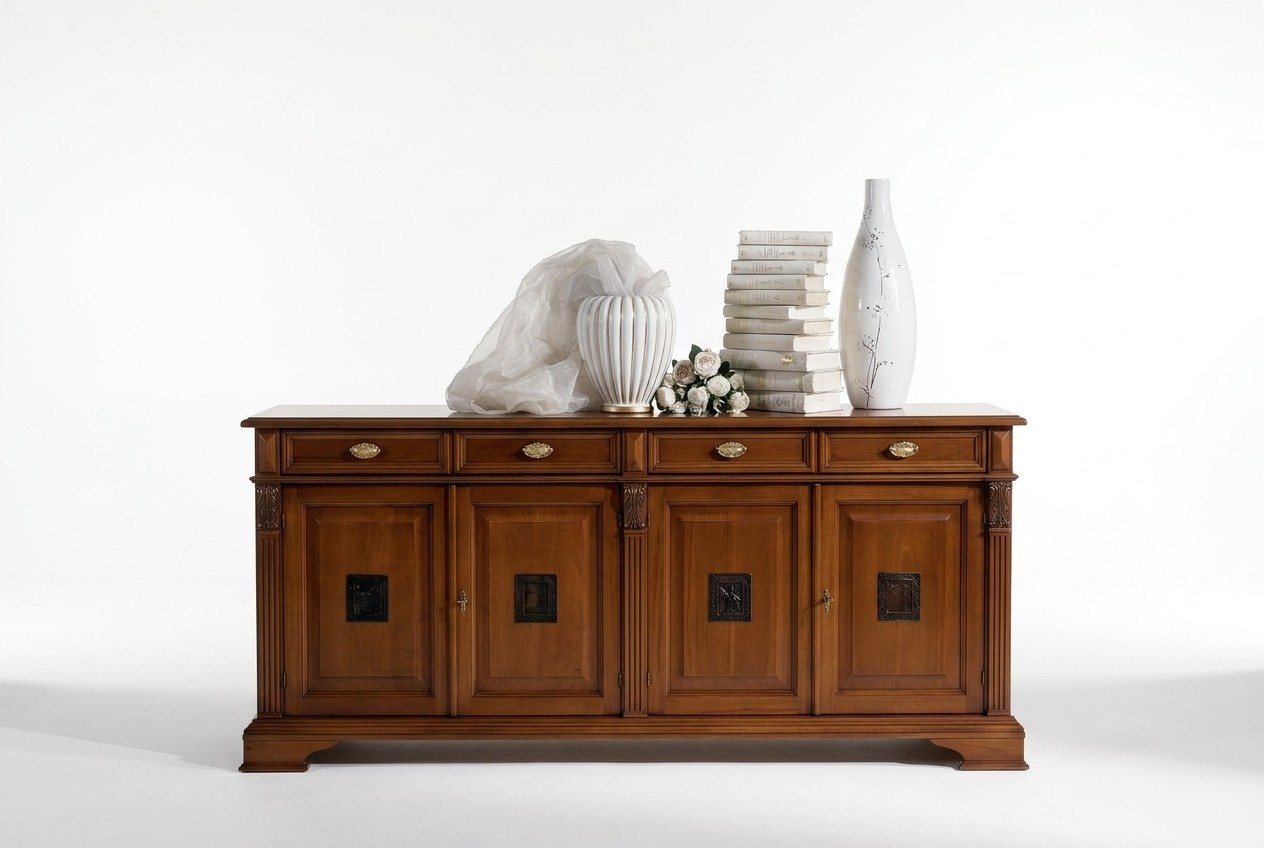 Buffet Kommode Kommoden Schrank Barock Rokoko Anrichte xxl Konsole Möbel Holz