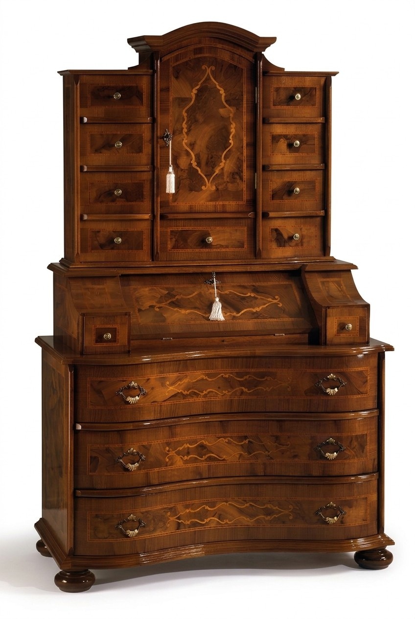 Buffet Schrank Wohnzimmer Schränke Sekretär Vaccari cav giovanni Anrichte Möbel