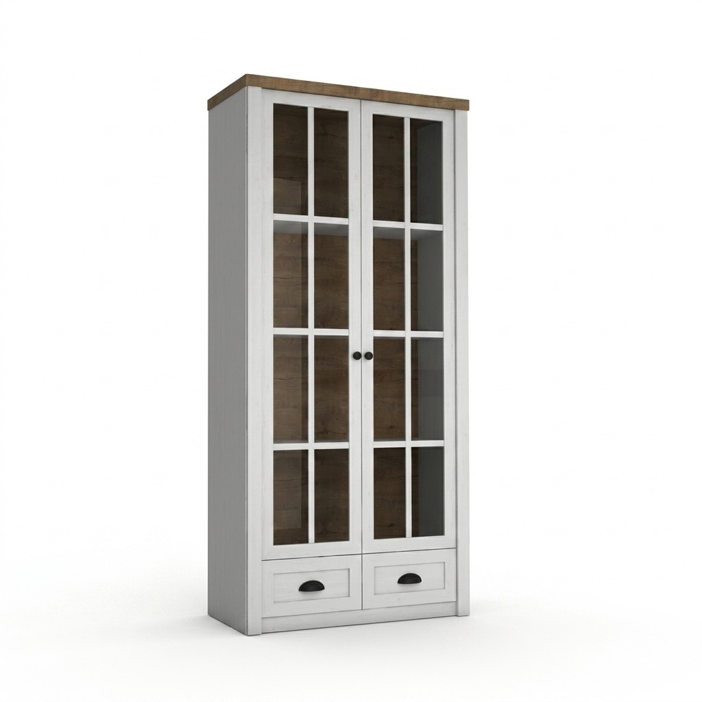 Buffetschrank Küchenbuffet Vitrinenschrank Küchenanrichte Küchenvitrine