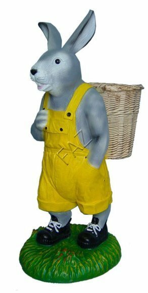 Design Hase Figur Garten Statue Skulptur Figuren Skulpturen Dekoration