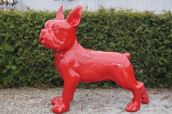 Design Hund Figur Statue Skulptur Figuren Skulpturen Dekoration Deko