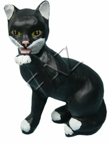 Design Katze Figur Garden Statue Skulptur Figuren Skulpturen Dekoration