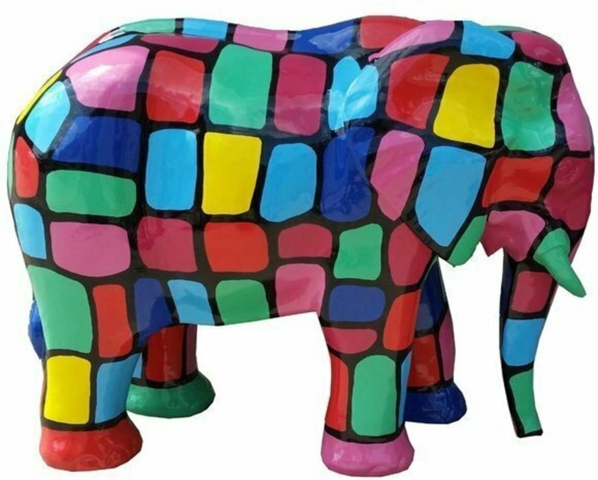 Abstrakte Design Dekoration Statue Figur Skulptur Figuren Statuen Elefant