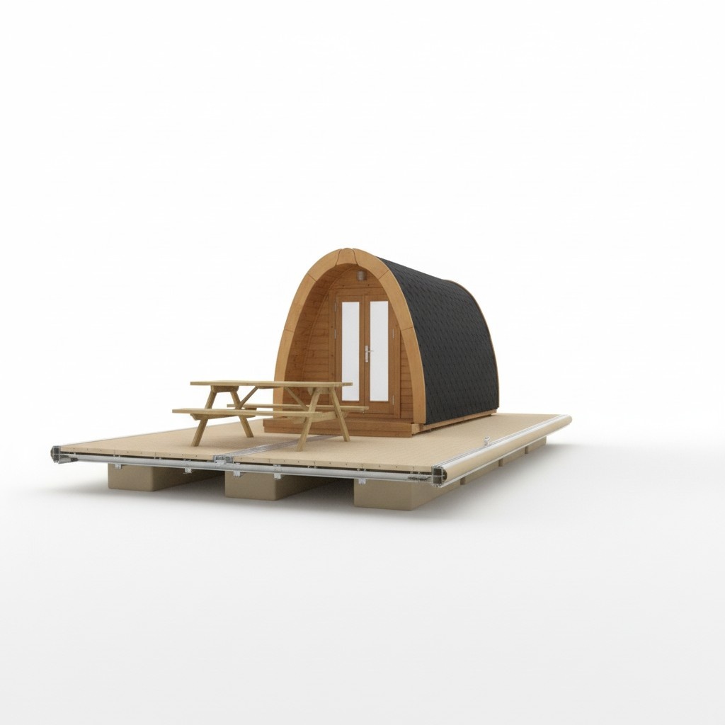 Camping Haus Campinghaus Gartenhaus Wochenendhaus Ferienhaus 2,6 x 4,00