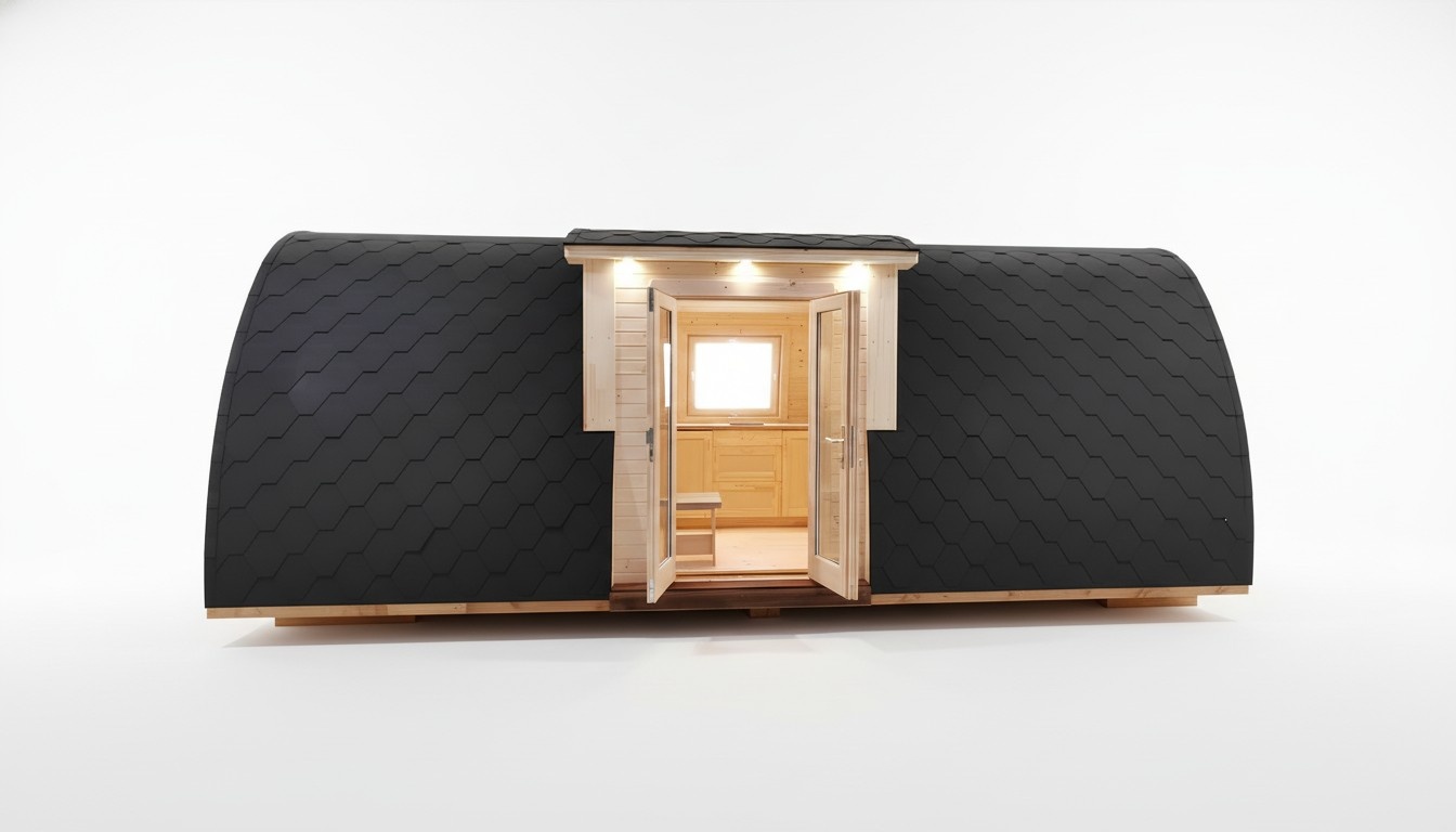 Campinghaus Heimbüro Holzhaus Ferienhaus Gartenhaus 2-6 Personen Fertighaus