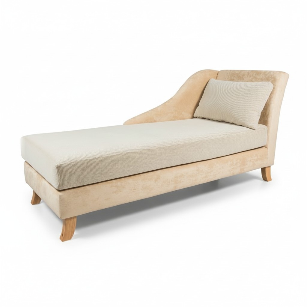 Chaiselongue Chaiselongues Stoff Sofa Liege Chaise Club Relax Textil Liegen Neu