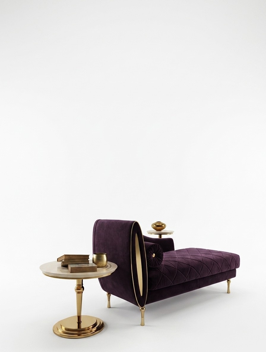 Chaiselongue Liege Relax Sofa Sessel Klassisch Barock Rokoko Jungendstil royal