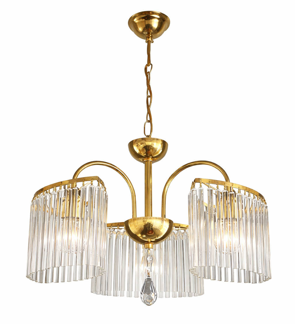 Kronleuchter Deckenleuchte Schlafzimmer Lampe Kronleuchter gold Sofort