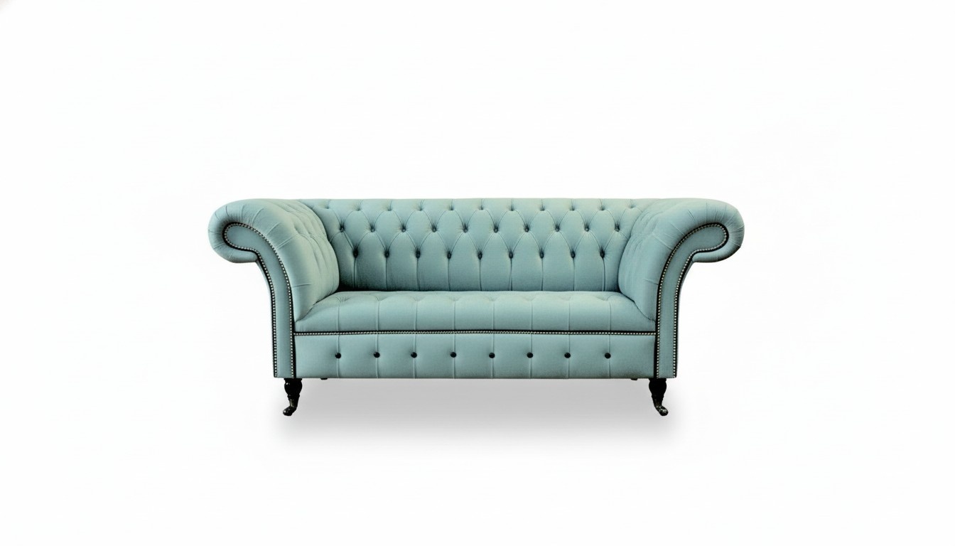 Chesterfield 2 Sitzer Grün Wohnzimmer Modern Design Sofa Kreative Möbel