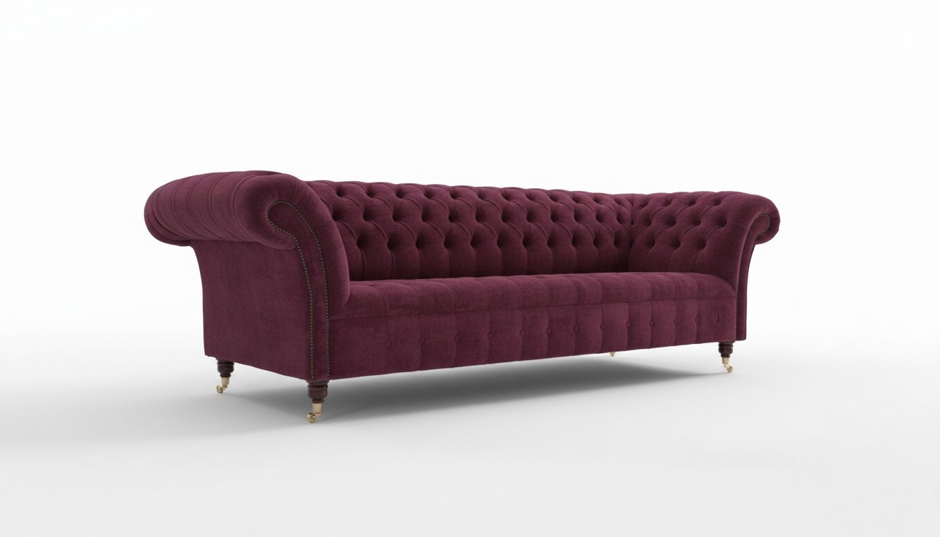 Chesterfield 3 Sitzer XXL Polster Sitz Couch Sofa Garnitur Big Couchen 2016-45 !