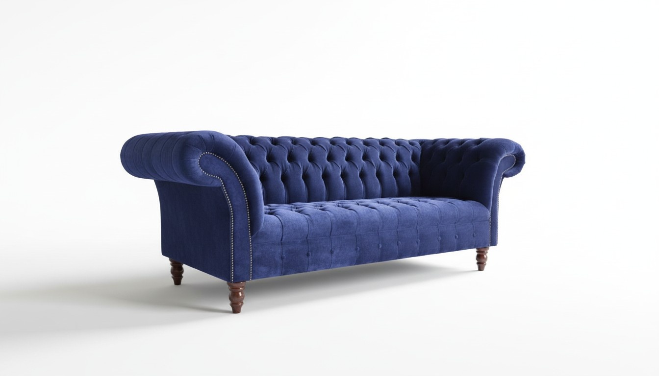 Chesterfield 3 Sitzer XXL Polster Sitz Couch Sofa Garnitur Big Couchen 2016-46 !