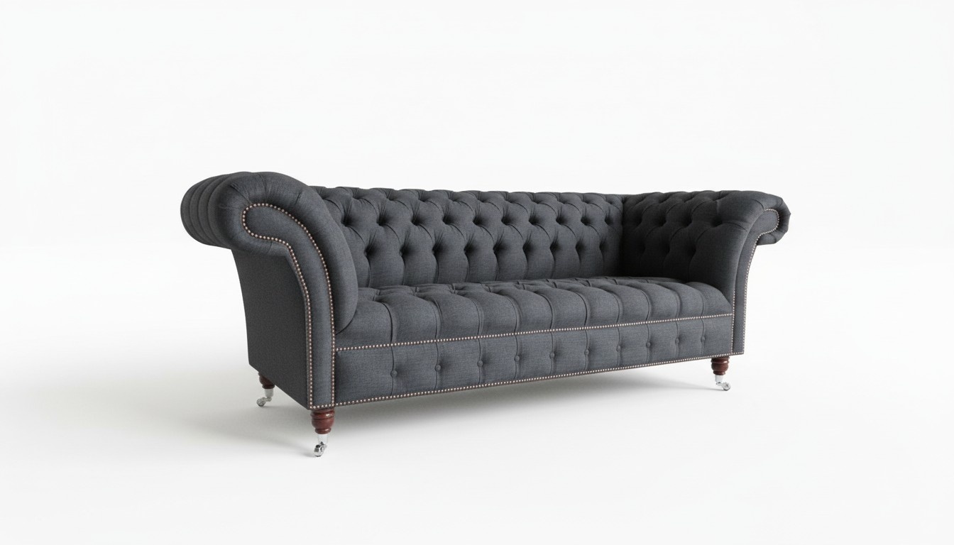 Chesterfield 3 Sitzer XXL Polster Sitz Couch Sofa Garnitur Big Couchen 2016-39-