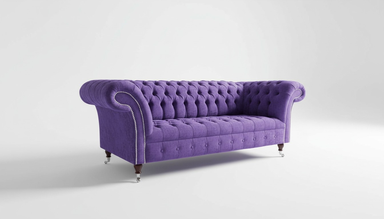 Chesterfield 3 Sitzer XXL Polster Sitz Couch Sofa Garnitur Big Couchen 2016-41-