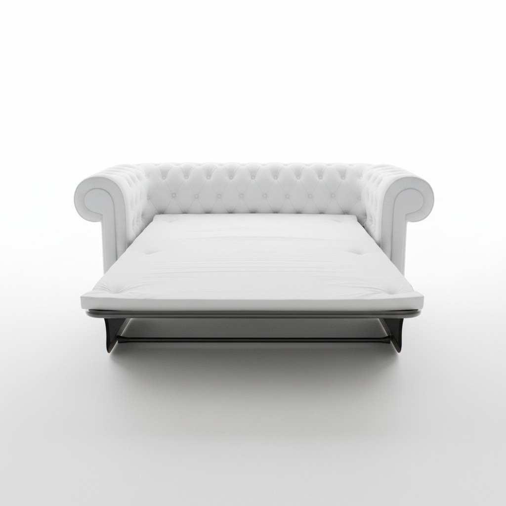 Chesterfield Couch Sofa Garnitur 3 Sitzer Polster Leder Sofas Neu ARRAU Neu