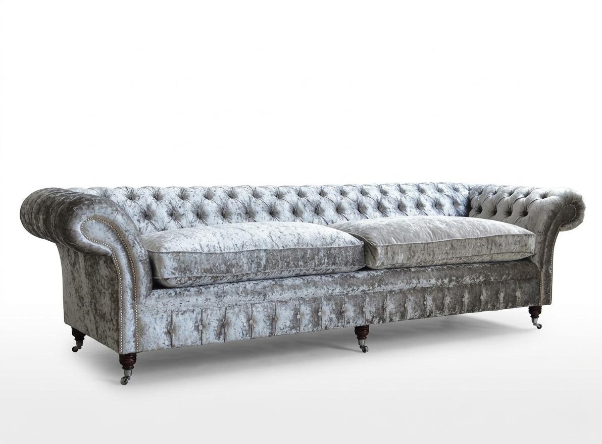 Chesterfield design luxus Sofa Polster couch garnitur Leder 5 Sitzer 10005197