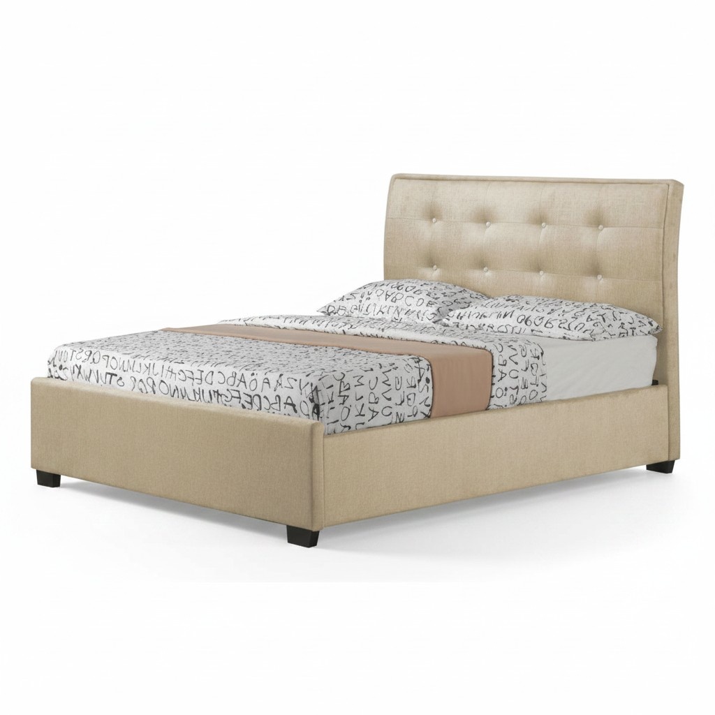 Chesterfield Design Polster Englisches Bett Grau Betten 160/180x200 Doppelbett