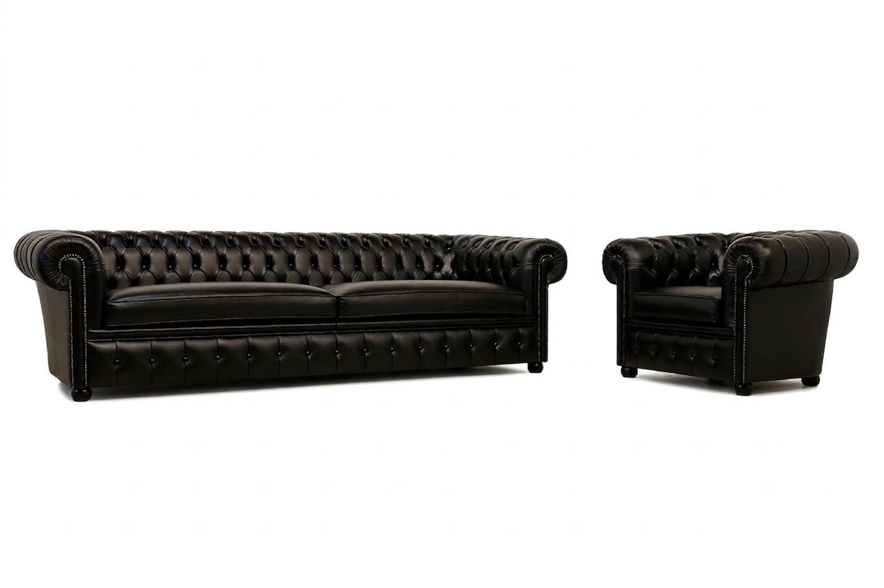 Chesterfield Design XXL Sofa Couch Garnitur 5+1 Sitzer Sofagarnitur Set Original