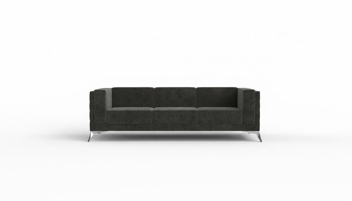Chesterfield Ecksofa L-Form Stoff Design Couch Polster Sitz Sofa Textil Eck Neu