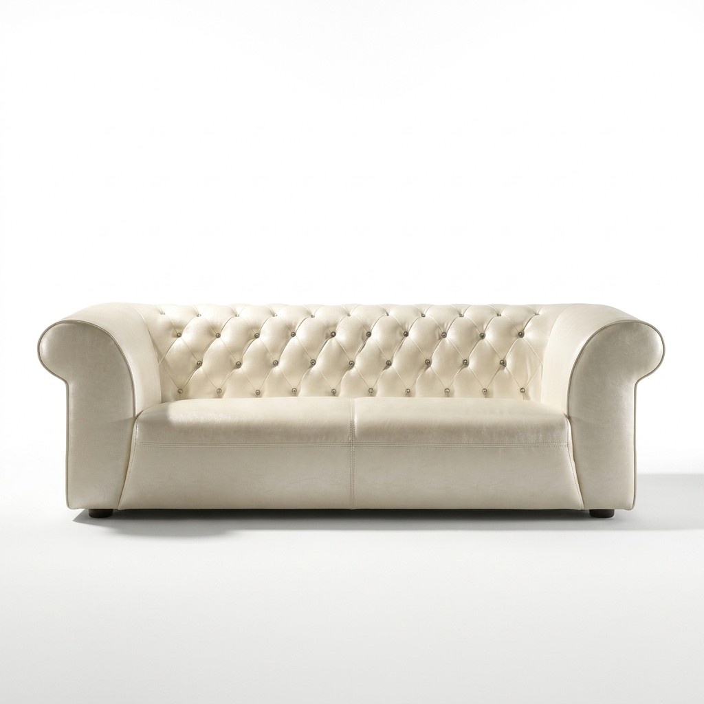 Chesterfield Garnitur Sofagarnitur Ledersofa Textil Stoff Polster Couch Sofa Neu
