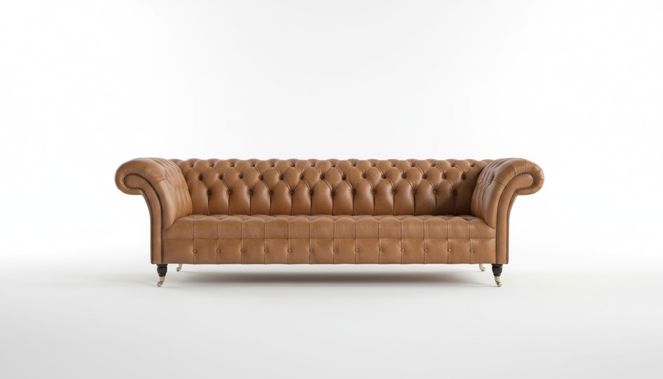 Chesterfield Leder Polster Luxus Sofa Design Couch Klassische Sofa