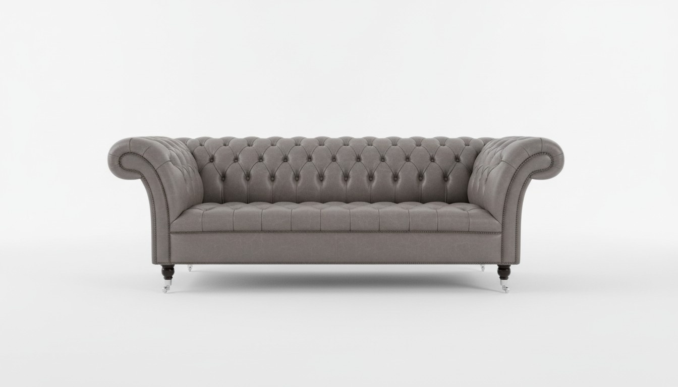 Chesterfield Leder Polster Sofa Design Klassische Sofas 3 Sitzer Luxus