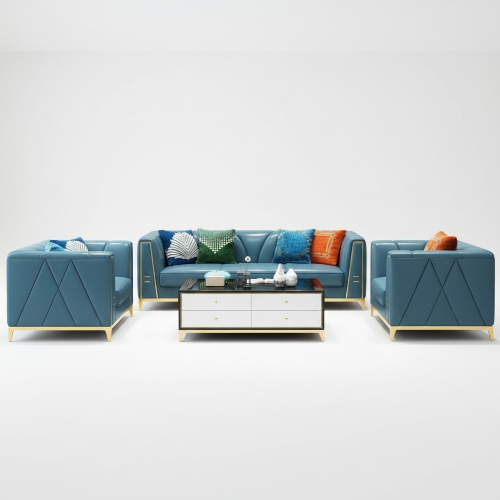 Chesterfield Ledersofa Couchgarnituren Wohnzimmer Sofa Couch Garnituren 321 Set