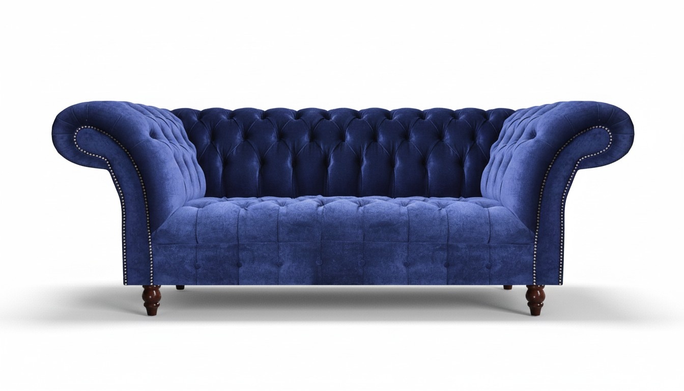 Chesterfield Moderne Design Sofa Dreisitzer Couch Wohnzimmer Möbel