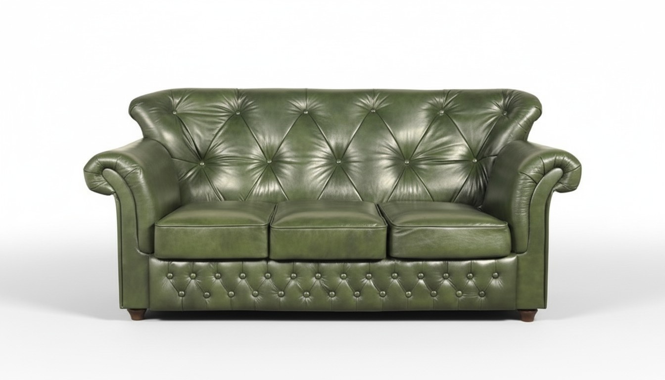 Chesterfield Möbel Sofa XXL Polster Sofas Couch Garnitur Leder Textil Stoff Neu