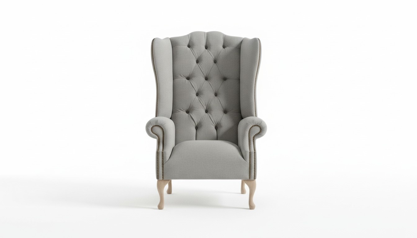 Chesterfield Ohrensessel Polstersofas Klassische Stuhl der Premium Klasse