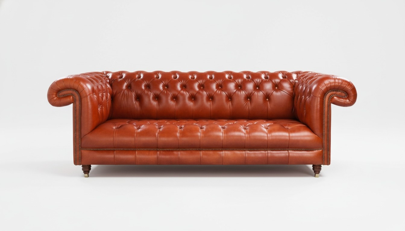 Chesterfield Polster Sofa Couch Designer Garnitur 3 Sitz Couchen Klassisch