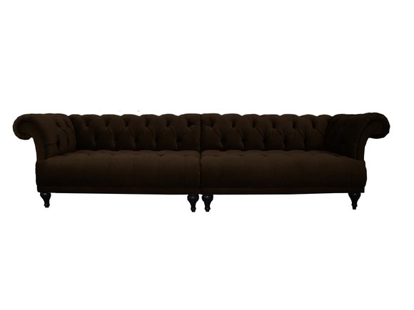 Design Chesterfield Sofagarnitur 5-Sitzer Leder Couch XXL Polster Sofas