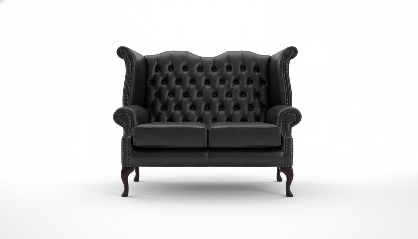 Chesterfield Sofa 2 Sitzer Polster Sofas Design Luxus Couch Ohrensessel Sofas