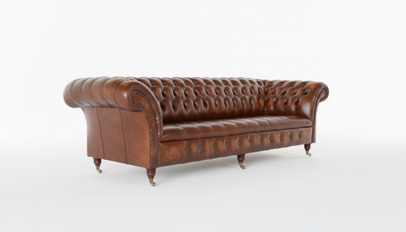 Chesterfield Sofa 3 SITZER Polster Designer Couchen Sofas Garnitur 2016-062- Neu