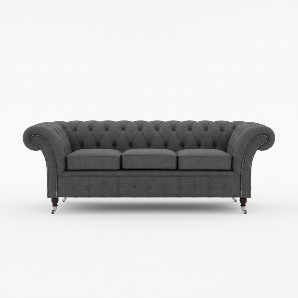 Chesterfield Sofa 3 SITZER Polster Designer Couchen Sofas Garnitur 2016-055