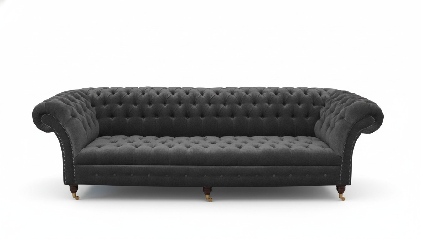 Chesterfield Sofa 3 SITZER Polster Designer Couchen Sofas Garnitur 2016-044 Neu