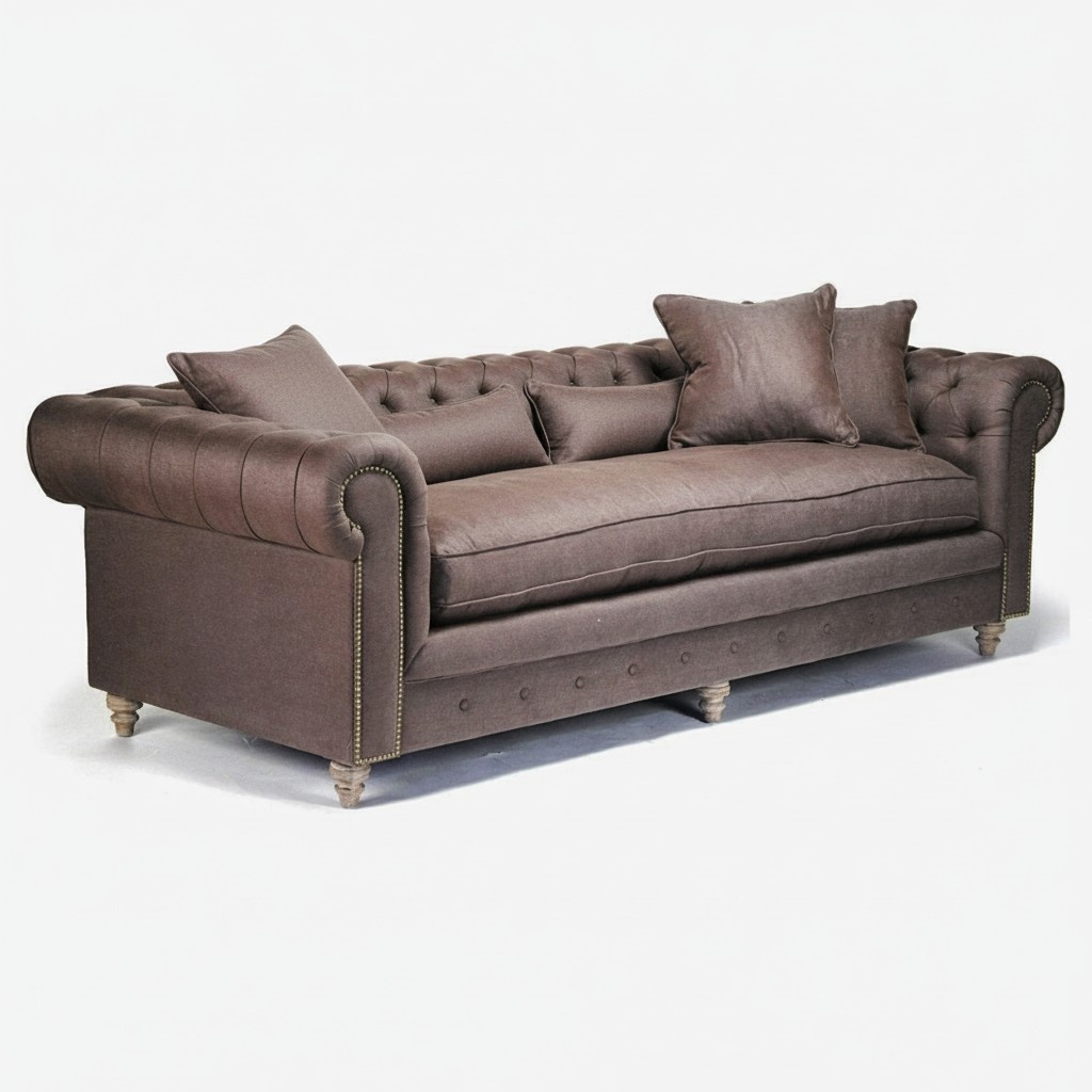 Chesterfield Sofa 3 SITZER Polster Designer Couchen Sofas Garnitur 2016-17